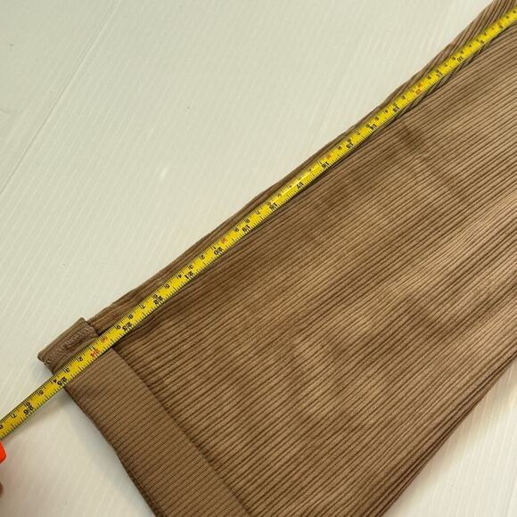 Miou Muse tan corduroy pants size medium wide leg pants cords - Picture 9 of 9